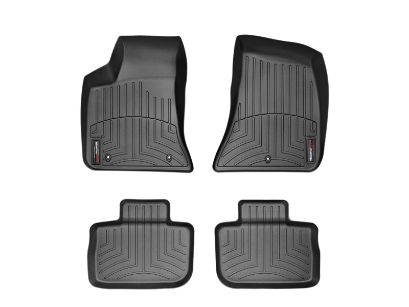Picture of WeatherTech 11+ Dodge Charger Front and Rear Floorliners - Black