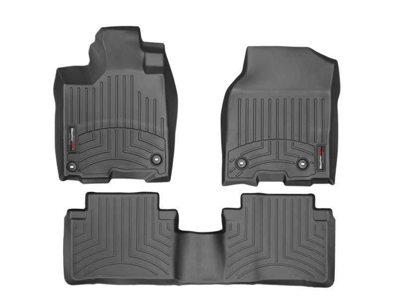 Picture of WeatherTech 13+ Acura RDX Front and Rear Floorliners - Black