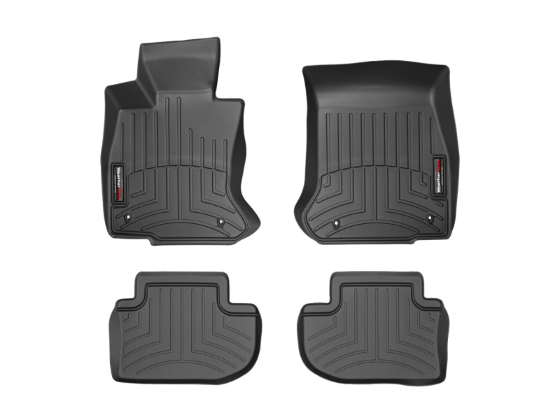 Picture of WeatherTech 12+ BMW 6-Series Front and Rear Floorliners - Black