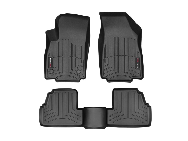 Picture of WeatherTech 13+ Buick Encore Front and Rear Floorliners - Black
