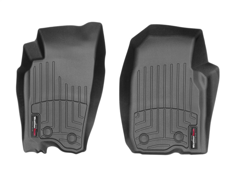 Picture of WeatherTech WT FloorLiner-Front-Blk Floor Mats - 4412141