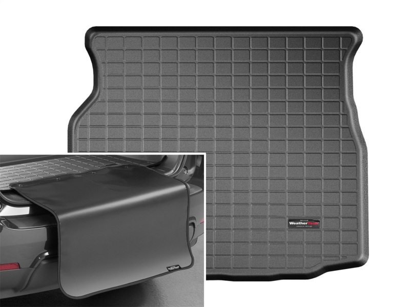 Picture of WeatherTech WT Cargo Liners-Black Floor Mats - 40923SK