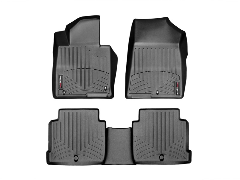 Picture of WeatherTech 15 Hyundai Sonata Front and Rear FloorLiners - Black