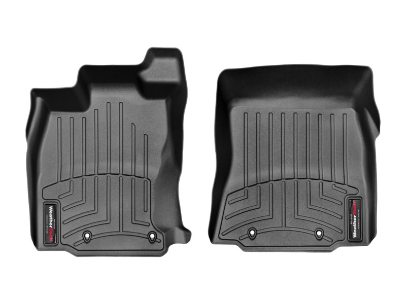 Picture of WeatherTech WT FloorLiner-Front-Blk Floor Mats - 447541