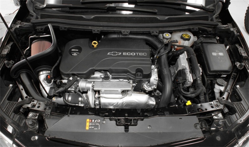 Picture of K&N 17-18 Chevy Cruze 1.4L Turbo Silver Typhoon Short Ram Intake