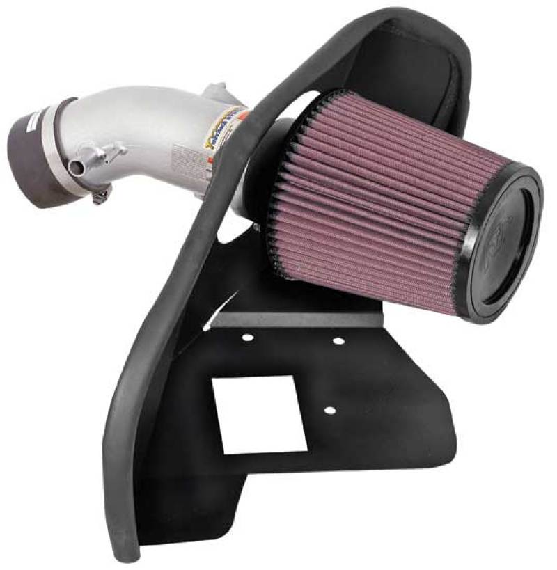Picture of K&N 07-10 Toyota Camry V6-3.5L Silver Typhoon Short Ram Intake