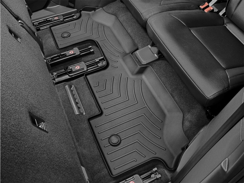 Picture of WeatherTech WT FloorLiner-Rear-Blk Floor Mats - 4410843