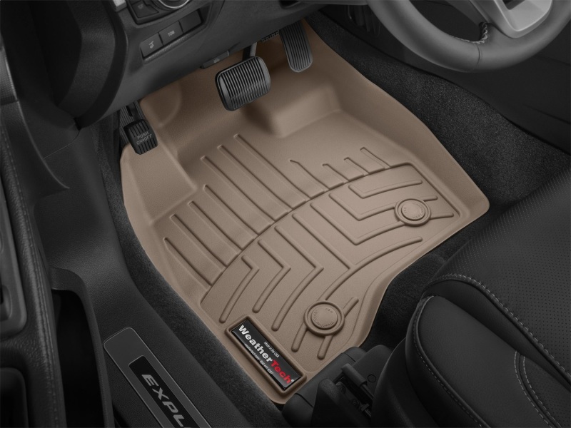 Picture of WeatherTech WT FloorLiner-Front-Tan Floor Mats - 459811