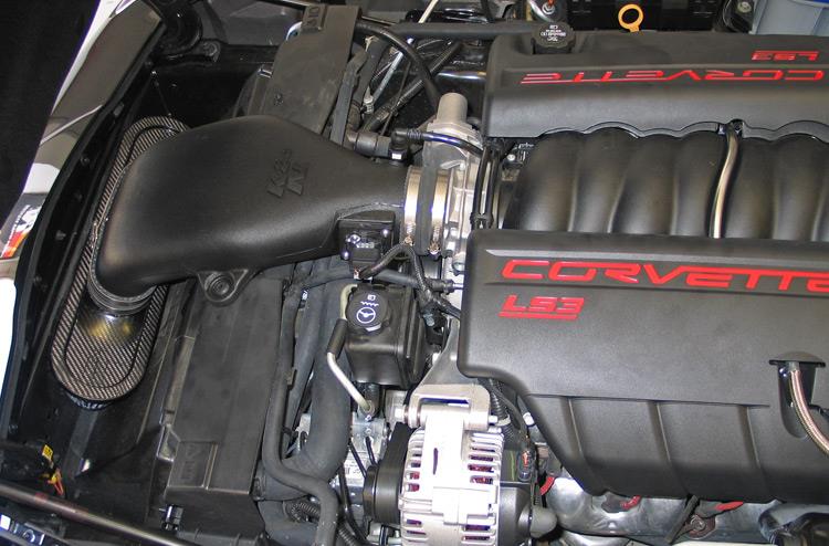 Picture of K&N 08-09 Chevy Corvette 6.2L V8 AirCharger Performance Intake