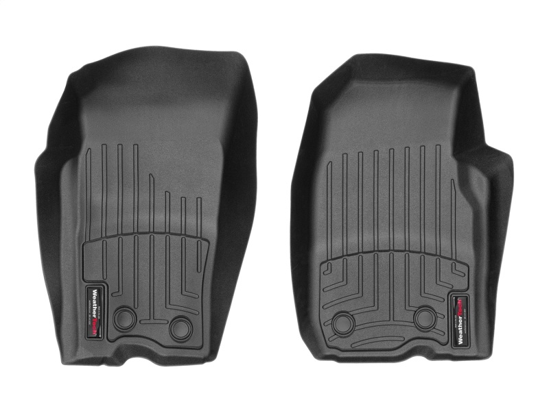 Picture of WeatherTech WT FloorLiner-Front-Blk Floor Mats - 4412151