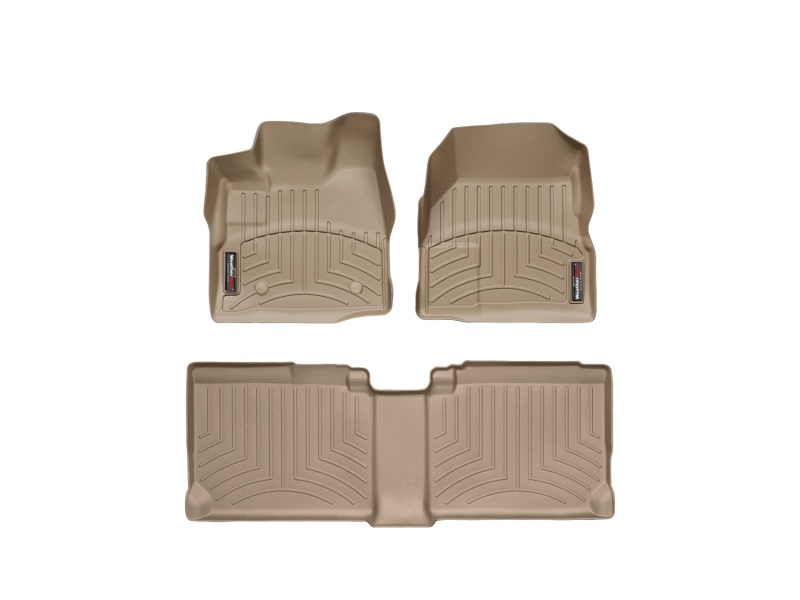 Picture of WeatherTech 11 Chevrolet Equinox Front and Rear Floorliners - Tan
