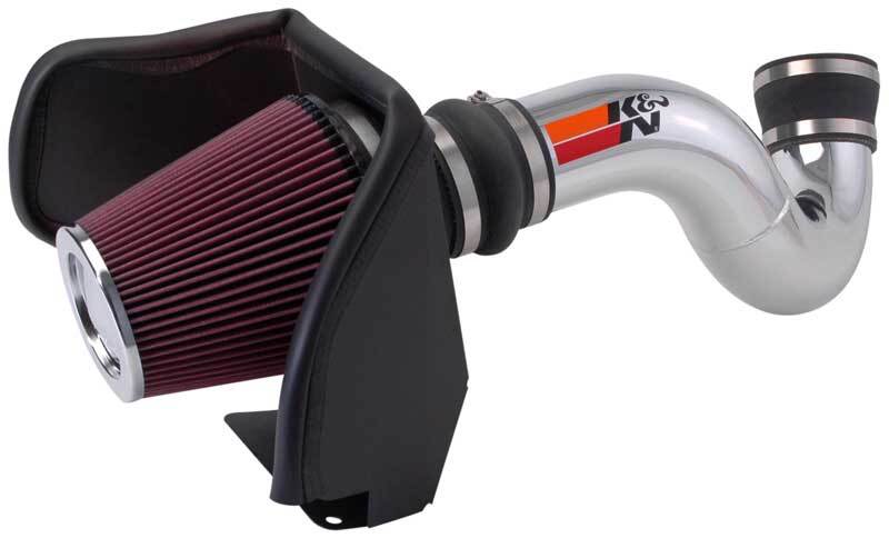 Picture of KN K&N 05 Chevy/GMC PickUp & SUV V8-4.8/5.3/6.0L High Flow Performance Kit Cold Air Intakes - 77-3050KP