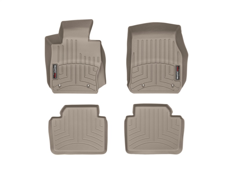 Picture of WeatherTech 12+ BMW 3-Series Front and Rear Floorliners - Tan