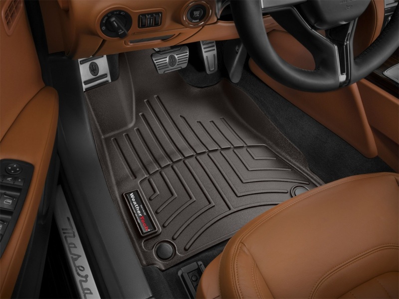 Picture of WeatherTech WT FloorLiner-Front-Cocoa Floor Mats - 476101