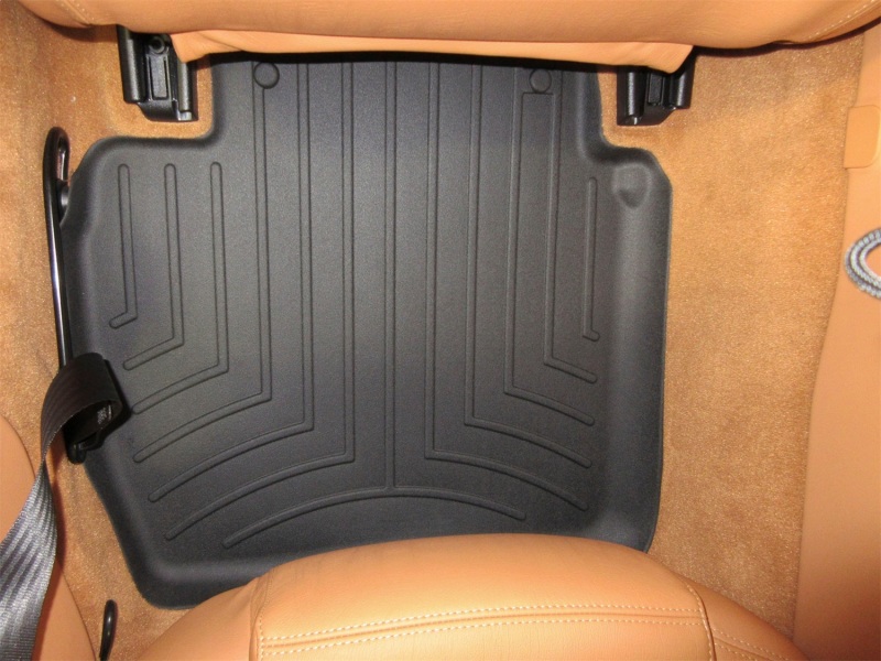 Picture of WeatherTech WT FloorLiner-Rear-Blk Floor Mats - 442022