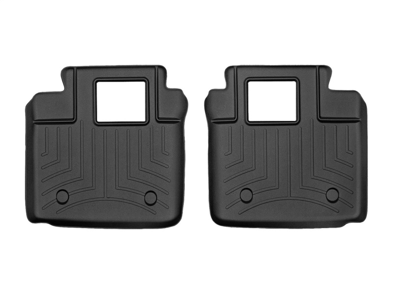 Picture of WeatherTech WT FloorLiner-Rear-Blk Floor Mats - 445654