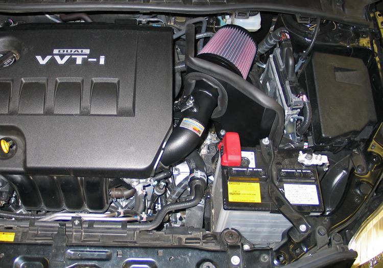 Picture of KN K&N 09 Toyota Corolla L4-1.8L Typhoon Short Ram Intake Cold Air Intakes - 69-8757TTK