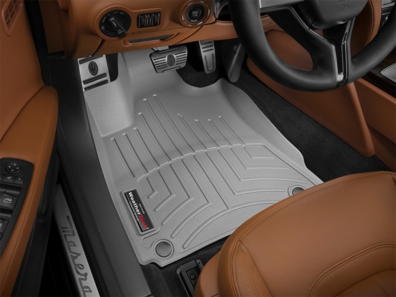 Picture of WeatherTech WT FloorLiner-Front-Grey Floor Mats - 468821