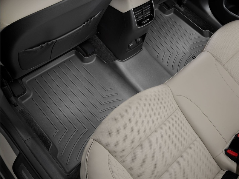 Picture of WeatherTech WT FloorLiner-Rear-Blk Floor Mats - 4411142