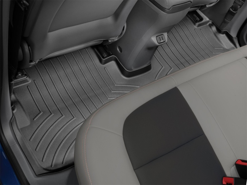 Picture of WeatherTech WT FloorLiner-Rear-Blk Floor Mats - 4411702