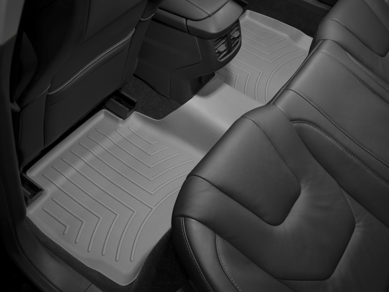 Picture of WeatherTech 12+ Mazda Mazda5 Front/Rear/and Rear Floorliners w/Center Aisle - Grey