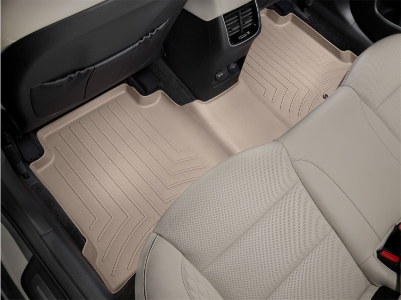 Picture of WeatherTech WT FloorLiner-Rear-Tan Floor Mats - 4511142