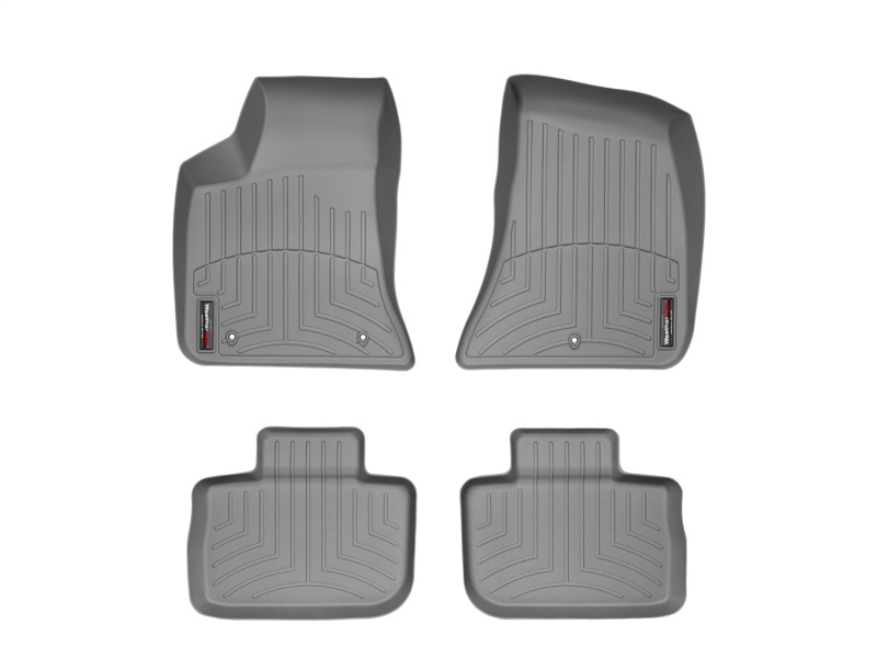 Picture of WeatherTech 11+ Dodge Charger Front and Rear Floorliners - Grey
