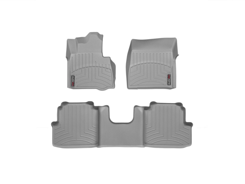 Picture of WeatherTech 13+ Mercedes-Benz G-Class Front and Rear Floorliners - Grey