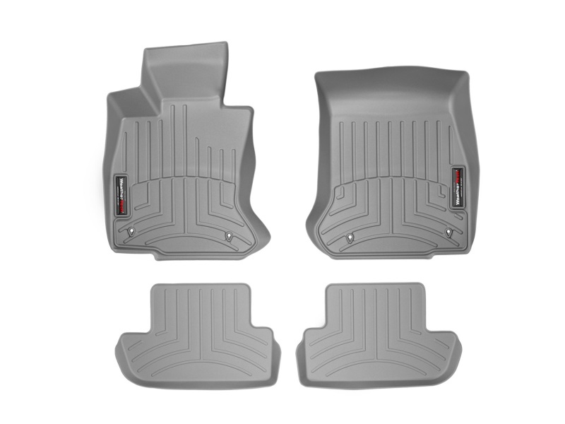Picture of WeatherTech 12+ BMW 6-Series Front and Rear Floorliners - Grey