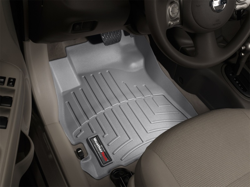 Picture of WeatherTech 2013+ Mercedes-Benz GLK-Class Front Rear FloorLiner - Grey