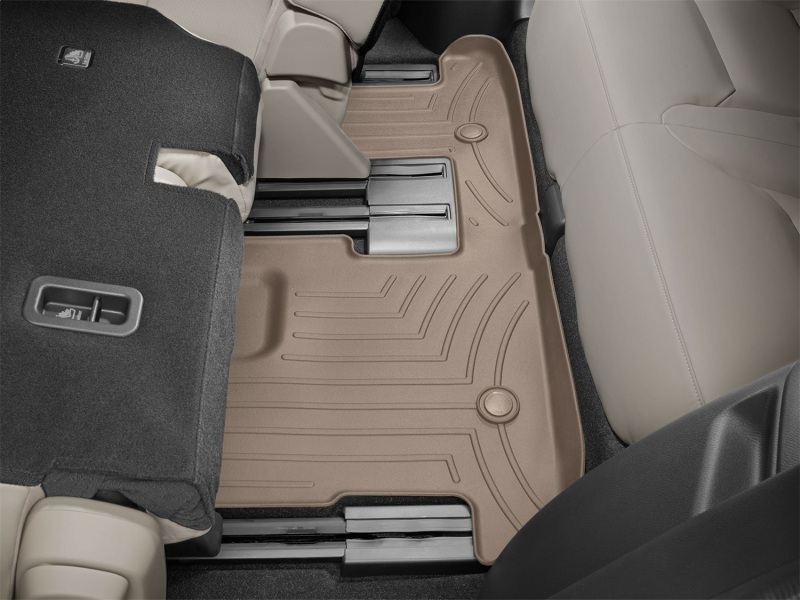 Picture of WeatherTech WT FloorLiner-Rear-Tan Floor Mats - 459723
