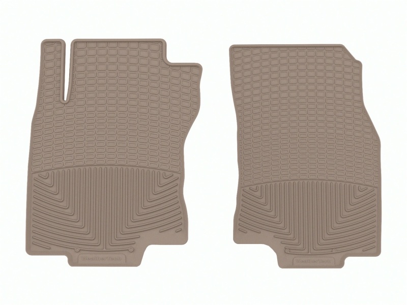 Picture of WeatherTech WT Rubber Mats-Front-Tan Floor Mats - W412TN