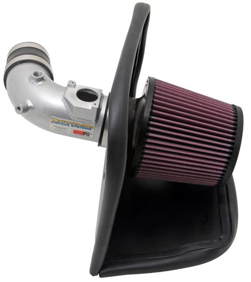 Picture of KN K&N 10 Mazdaspeed3 L4-2.3L Silver Typhoon Short Ram Intake Cold Air Intakes - 69-6012TS