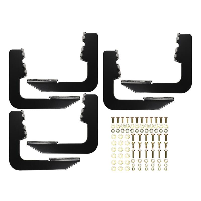 Picture of Westin 2002-2009 Chevrolet/GMC/Oldsmobile/Isuzu Trailblazer Running Board Mount Kit - Black
