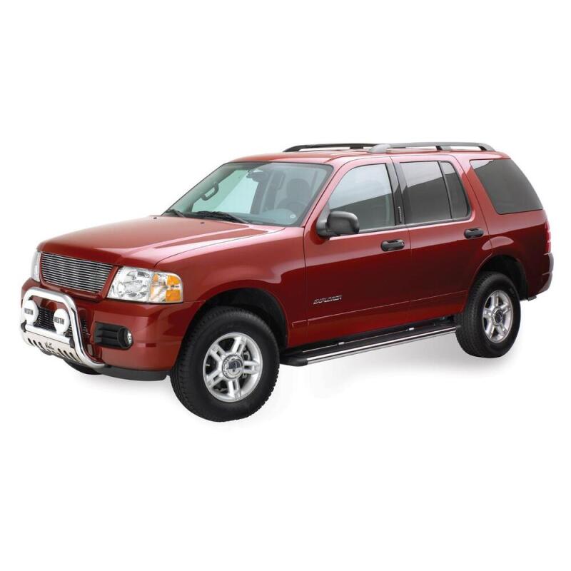 Picture of Westin 2002-2005 Ford/Mercury Explorer/Mountaineer 4dr (Excl Sport) Running Board Mount Kit - Black
