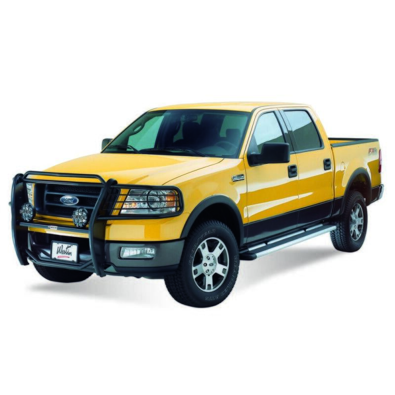 Picture of Westin 2004-2012 Ford/Lincoln F-150 Reg Cab (excl. Heritage) Running Board Mount Kit - Black