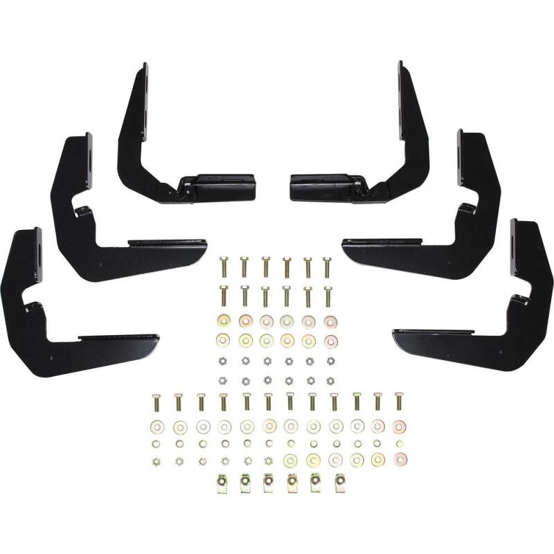 Picture of Westin 2014-2018 Chevrolet/GMC Silverado Sierra 1500 Dbl Crew Cab Running Board Mount Kit - Black