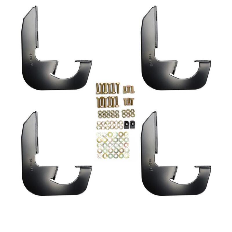 Picture of Westin 2014-2018 Chevy Silverado 1500 Reg Cab (Rocker Mount) Running Board Mount Kit - Black