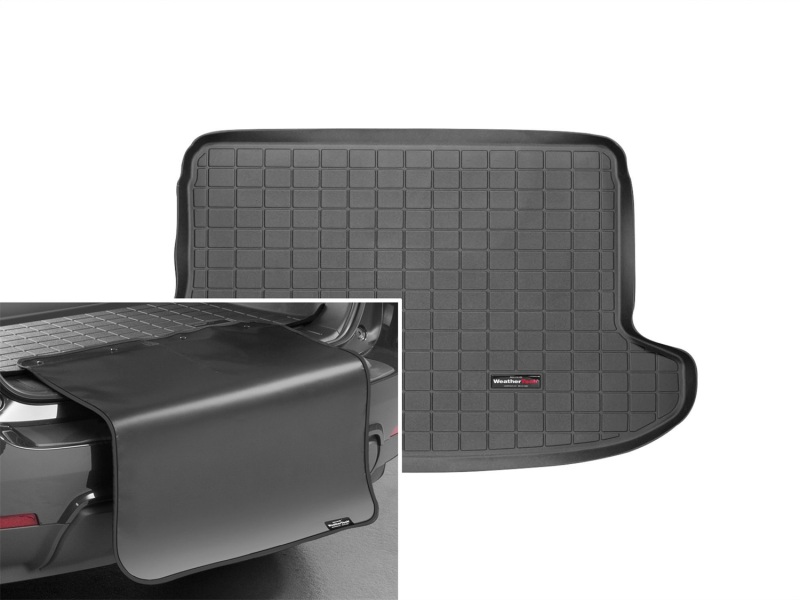 Picture of WeatherTech WT Cargo Liners-Black Floor Mats - 40582SK