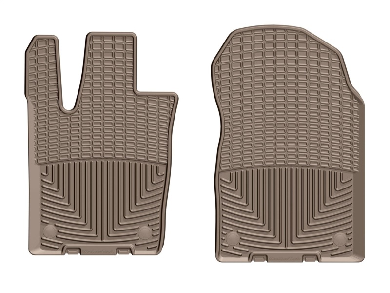 Picture of WeatherTech WT Rubber Mats-Front-Tan Floor Mats - W399TN