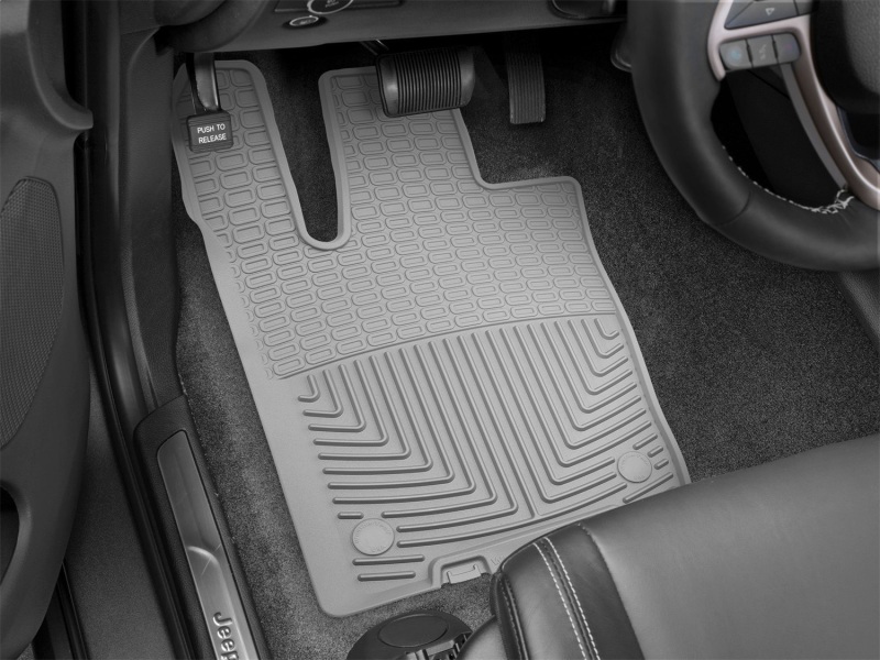 Picture of WeatherTech WT Rubber Mats-Front-Grey Floor Mats - W399GR