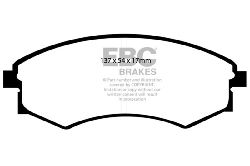 Picture of EBC Yellowstuff Brake Pad Sets - S13KF1134