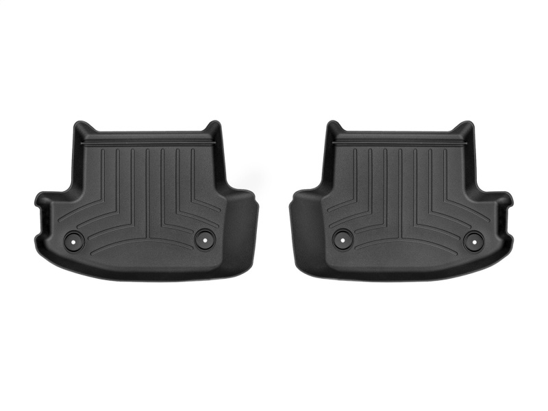 Picture of WeatherTech WT FloorLiner-Rear-Blk Floor Mats - 449373