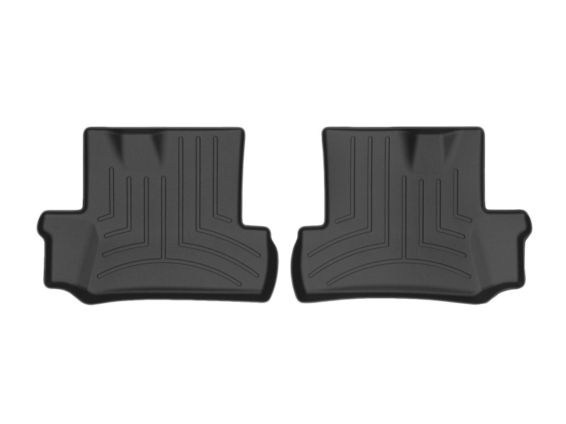 Picture of WeatherTech WT FloorLiner-Rear-Blk Floor Mats - 449022
