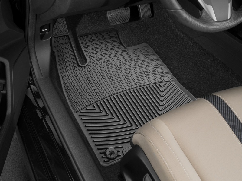Picture of WeatherTech WT Rubber Mats-Front-Blk Floor Mats - W390