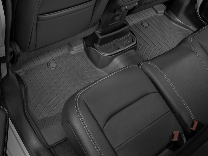 Picture of WeatherTech WT FloorLiner-Rear-Blk Floor Mats - 4413132