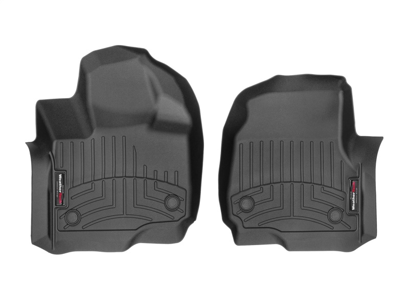 Picture of WeatherTech WT FloorLiner-Front-Blk Floor Mats - 4412951