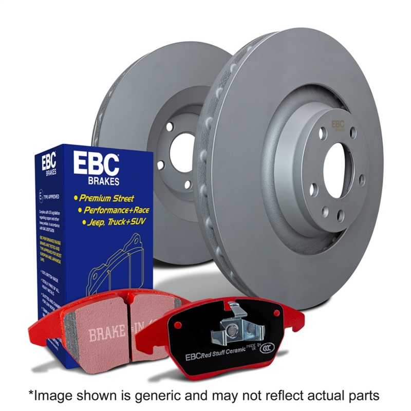 Picture of EBC Redstuff Brake Pad Sets - S12KF1107
