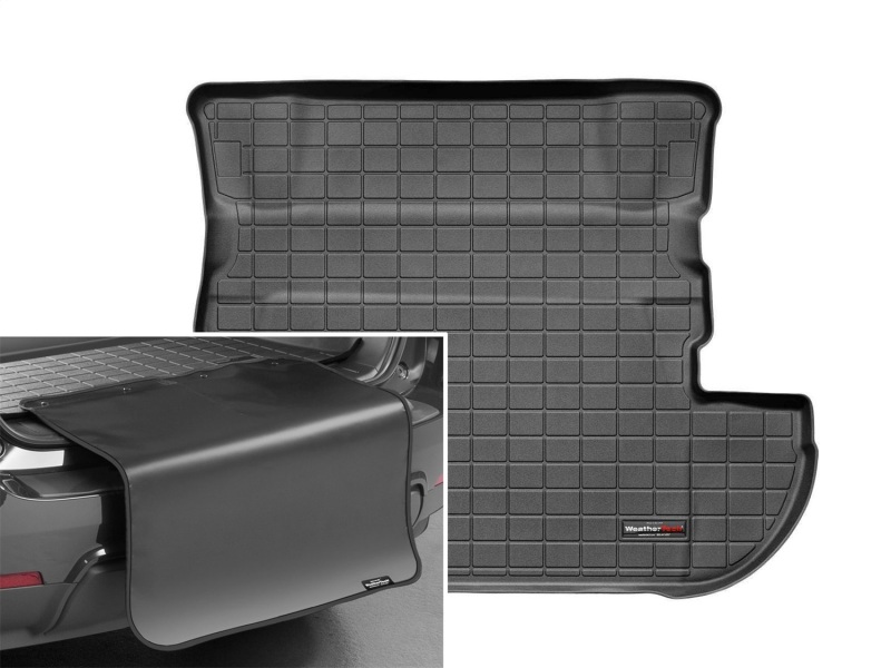 Picture of WeatherTech WT Cargo Liners-Black Floor Mats - 40360SK