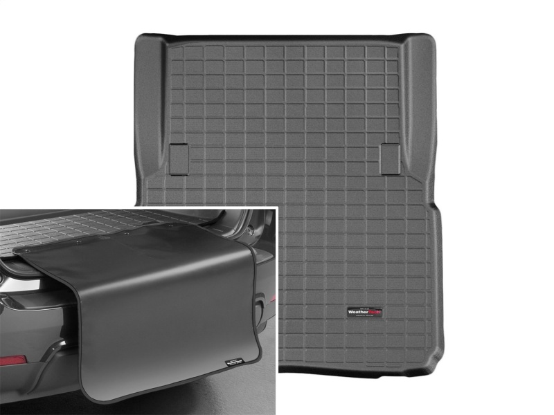 Picture of WeatherTech WT Cargo Liners-Black Floor Mats - 40676SK